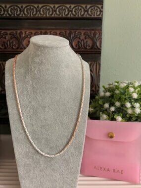 Bar by Alexa Rae Kiera Necklace- Metallic Ombre Coconut Bliss